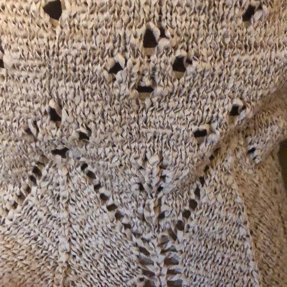 Y2K 90s Vintage Arden B. Open knit sweater top S - Picture 4 of 4